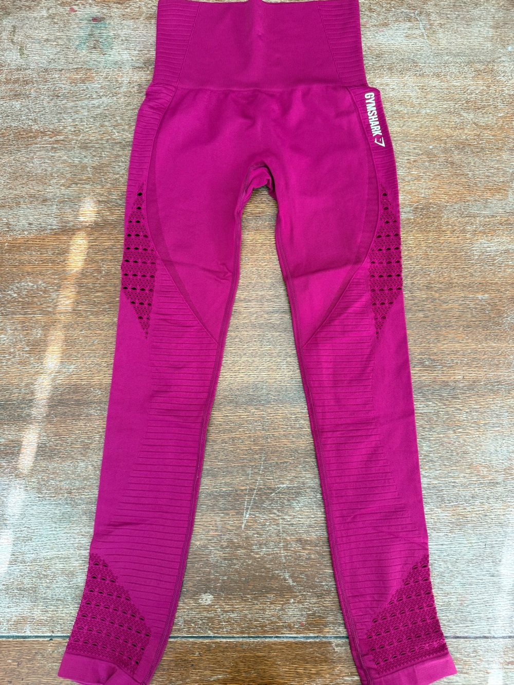Gymshark Seamless High-Waist Leggings - Magenta Pink